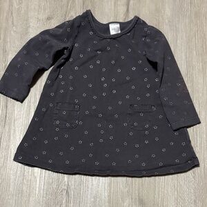 H&M Dark Kids Dress with Star Design